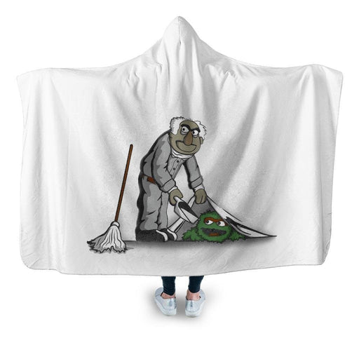 The Janitor! Hooded Blanket - Adult / Premium Sherpa