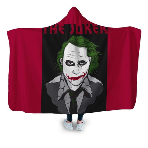 The Joker Hooded Blanket - Adult / Premium Sherpa