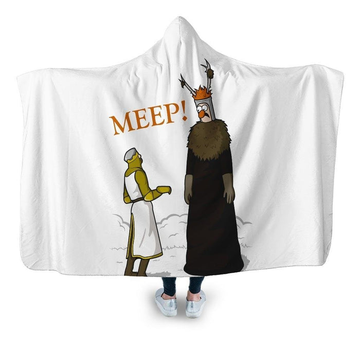 The Knight Who Says Meep Hooded Blanket - Adult / Premium Sherpa