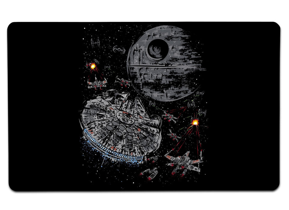 The Last Great Battle Large Mouse Pad