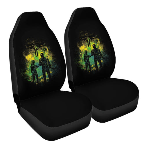 The Last Of Us Art Car Seat Covers - One size