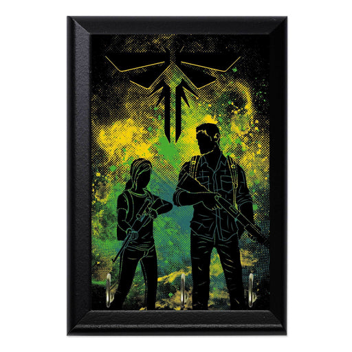 The Last Of Us Art Key Hanging Wall Plaque - 8 x 6 / Yes