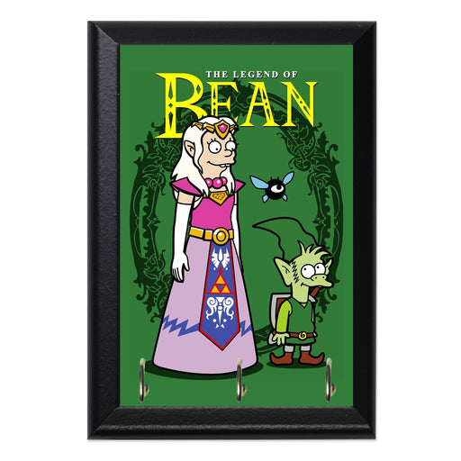 The Legend Of Bean Key Hanging Plaque - 8 x 6 / Yes