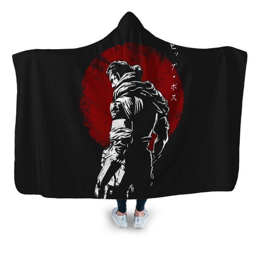The Legendary Soldier Hooded Blanket - Adult / Premium Sherpa