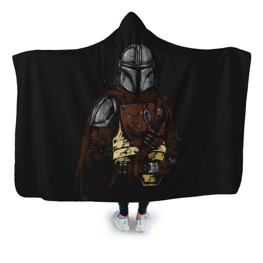 The Mandalorian Hooded Blanket - Adult / Premium Sherpa