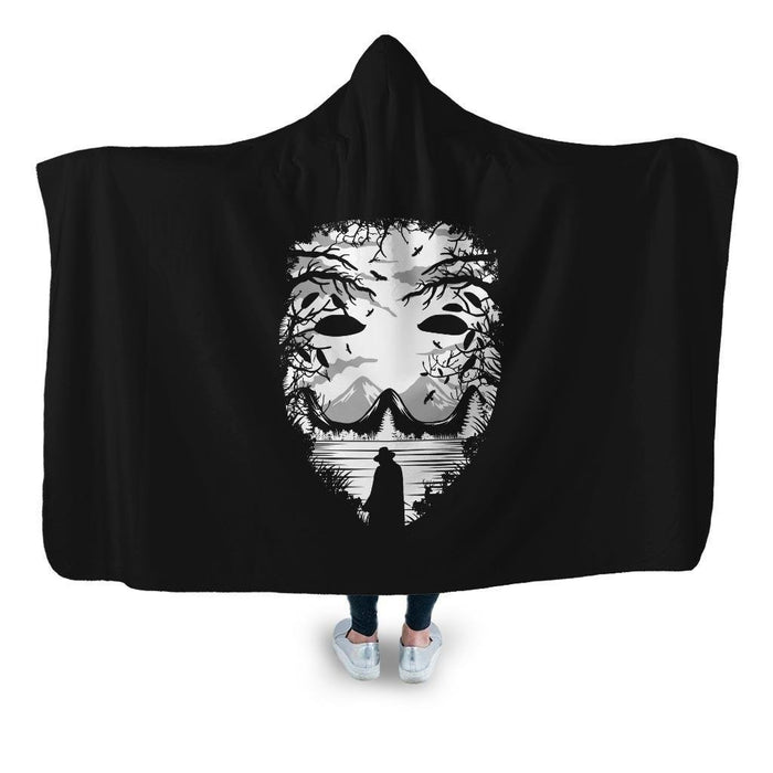 The Mask Hooded Blanket - Adult / Premium Sherpa