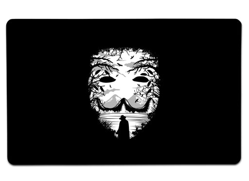 The Mask Large Mouse Pad