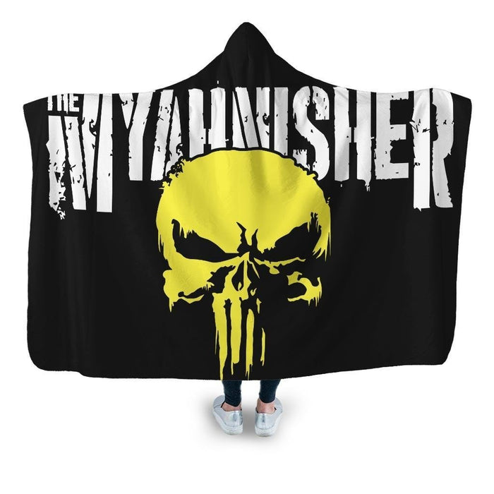 The Myahnisher Hooded Blanket - Adult / Premium Sherpa