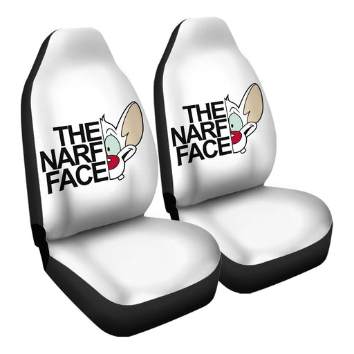 The Narf Face Car Seat Covers - One size