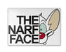 The Narf Face Cutting Board