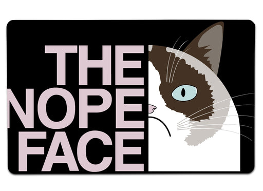 The Nope Face Large Mouse Pad