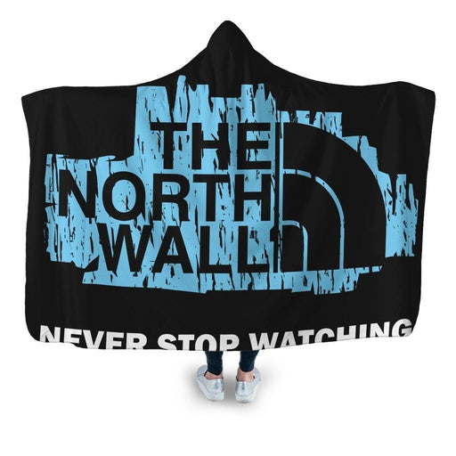 The North Wall Hooded Blanket - Adult / Premium Sherpa