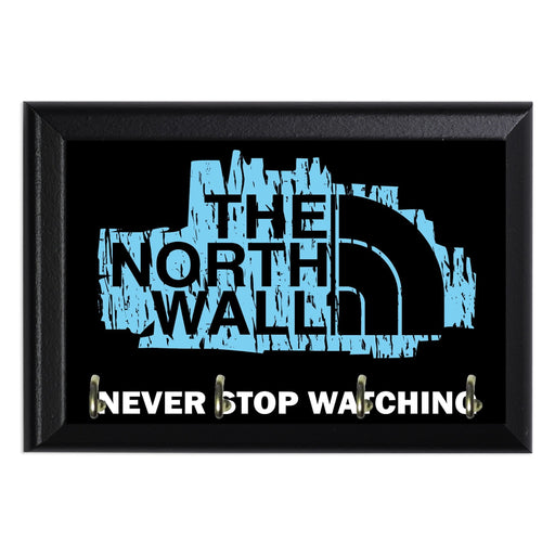 The North Wall Key Hanging Plaque - 8 x 6 / Yes