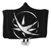 The Obsidian Star Symbol Hooded Blanket - Adult / Premium Sherpa