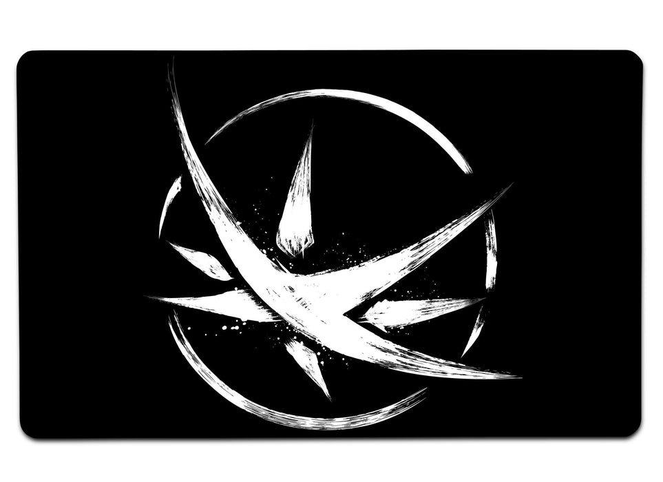 The Obsidian Star Symbol Large Mouse Pad