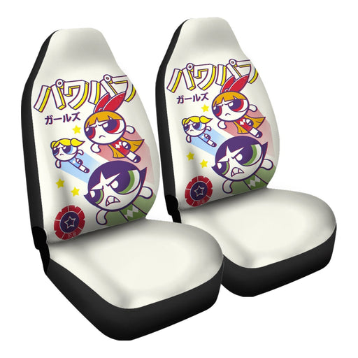 The Power Sentai Girls Car Seat Covers - One size