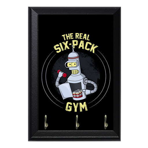 The Real Six Pack Key Hanging Plaque - 8 x 6 / Yes