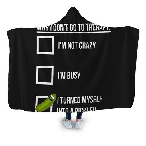 The Reason! Hooded Blanket - Adult / Premium Sherpa