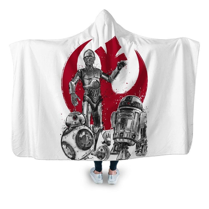 The Rise Of Droids Hooded Blanket - Adult / Premium Sherpa