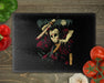The Samurai Slasher Color Sep Cutting Board