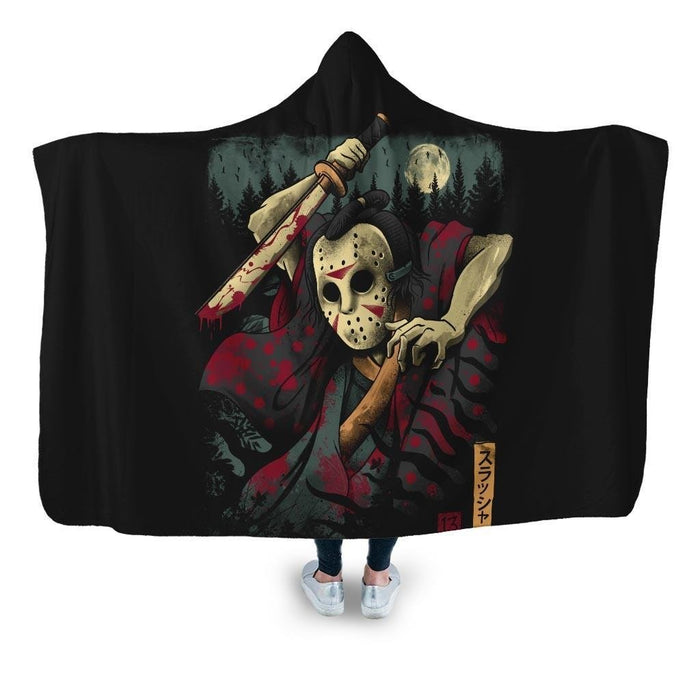 The Samurai Slasher Hooded Blanket - Adult / Premium Sherpa
