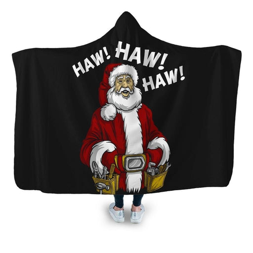 The Santa Toy Man Taylor Hooded Blanket - Adult / Premium Sherpa