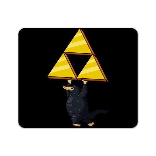 The Shining Triforce Mouse Pad