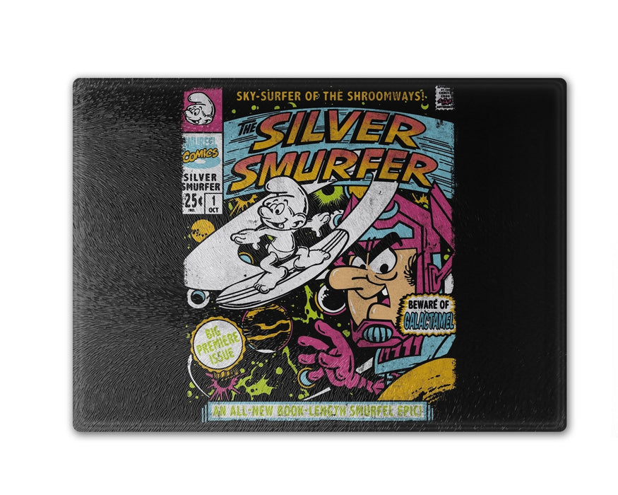 The Silver Smurfer Cutting Board