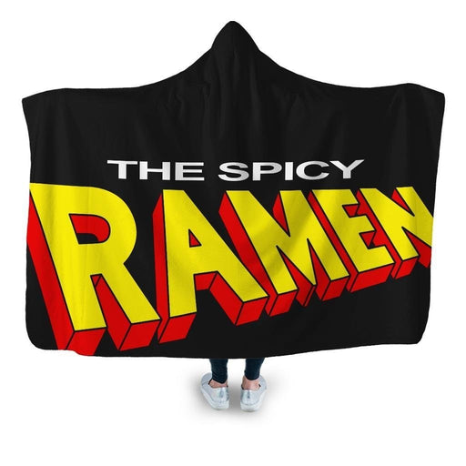 The Spicy Ramen Hooded Blanket - Adult / Premium Sherpa