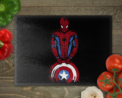 The Spider Is Coming Cutting Board