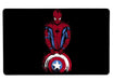The Spider Is Coming Large Mouse Pad