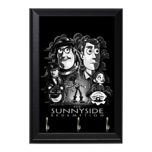 The Sunnyside Redemption Decorative Wall Plaque Key Holder Hanger - 8 x 6 / Yes