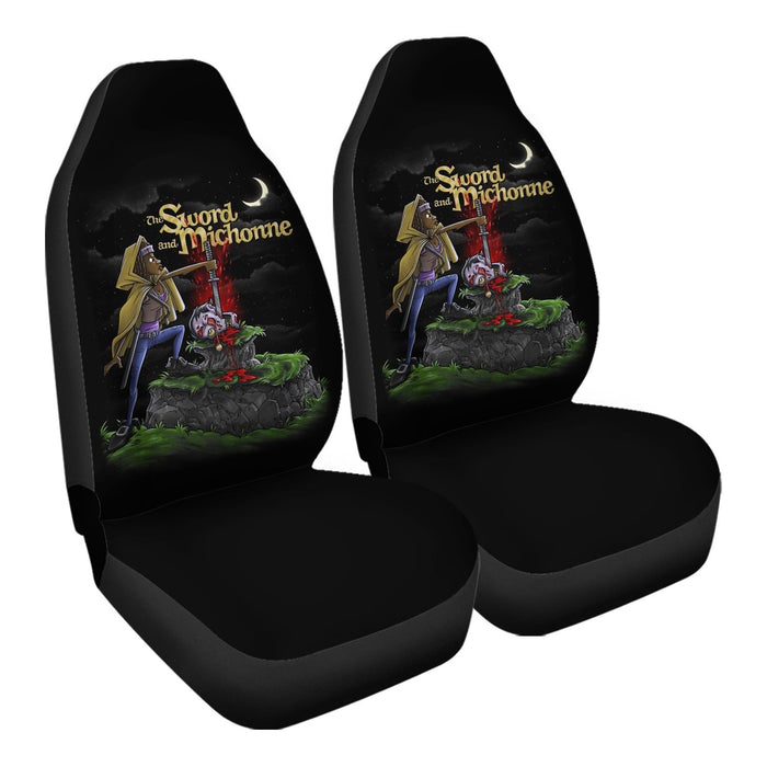 The Sword And Michonne 2 Car Seat Covers - One size