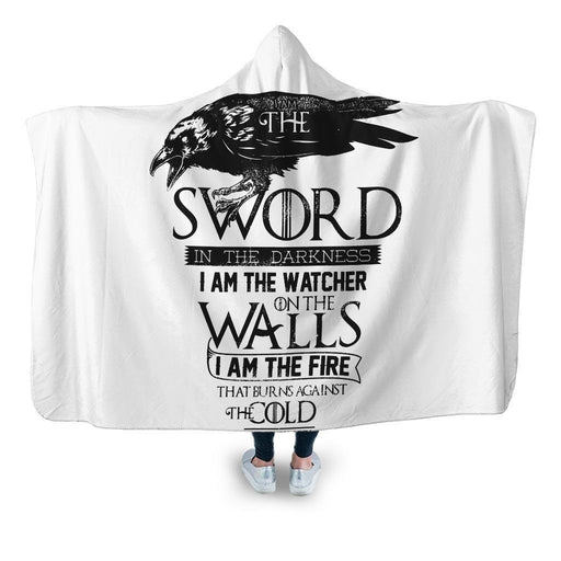 The Sword Hooded Blanket - Adult / Premium Sherpa