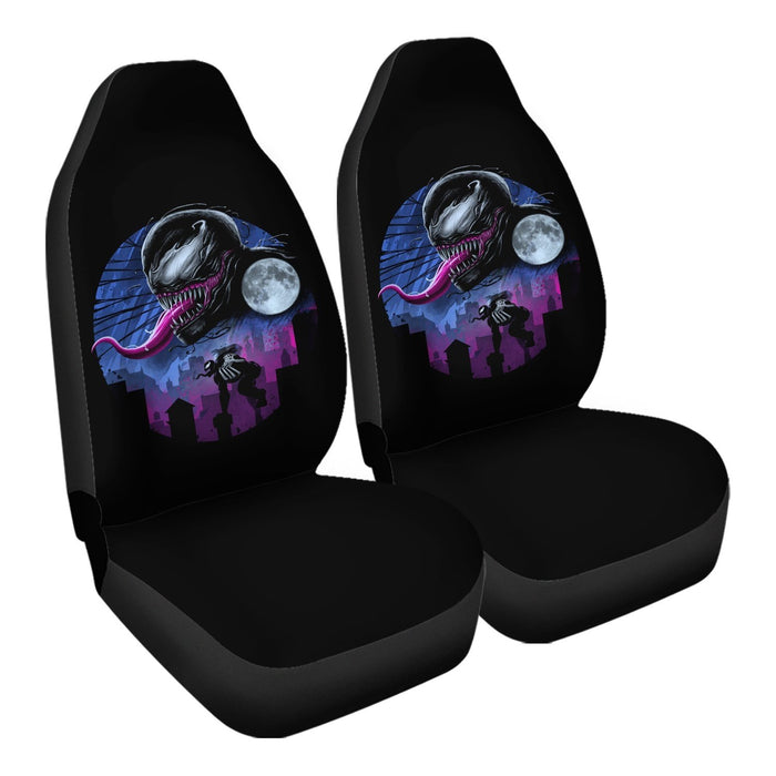 The Symbiote Story Png Car Seat Covers - One size