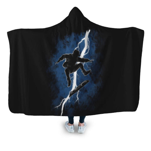 The Time Traveler Returns Hooded Blanket - Adult / Premium Sherpa
