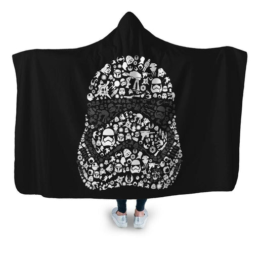 The Troopers Hooded Blanket - Adult / Premium Sherpa