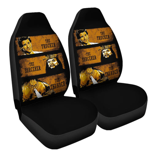 The Trucker the Sorcerer and Thunder Car Seat Covers - One size