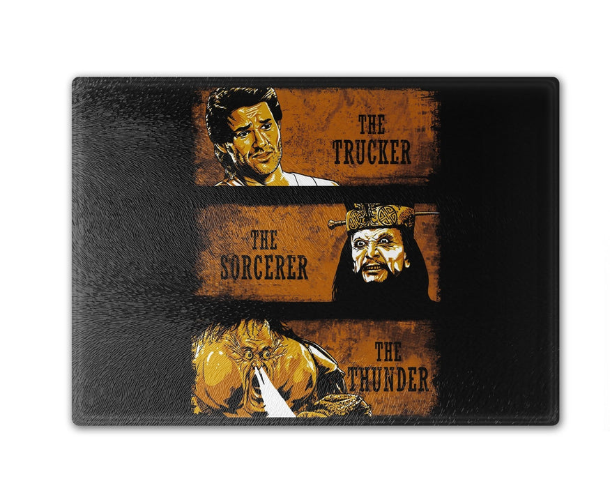 The Trucker Sorcerer And Thunder Cutting Board