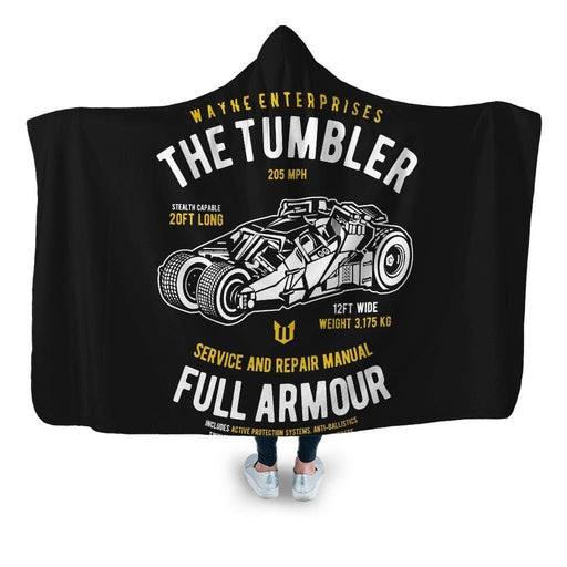 The Tumbler Hooded Blanket - Adult / Premium Sherpa