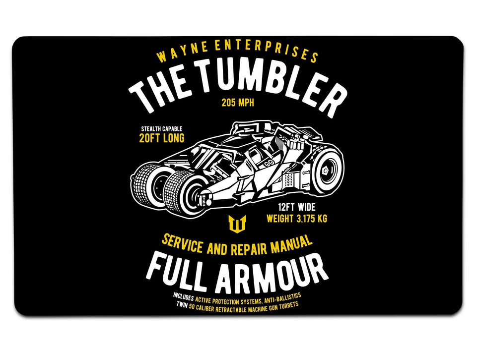 The Tumbler Large Mouse Pad
