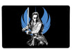 The Way Of Jedi Balck Large Mouse Pad