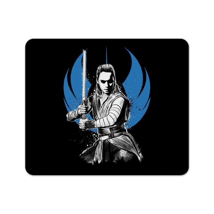 The Way Of Jedi Balck Mouse Pad