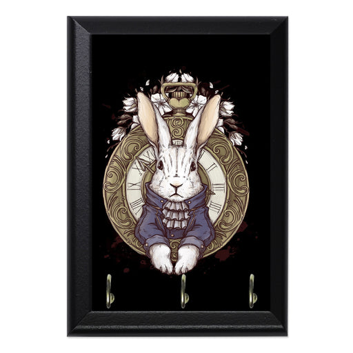 The White Rabbit Key Hanging Plaque - 8 x 6 / Yes
