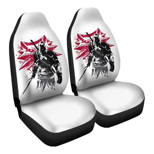 The Witcher Sumie Car Seat Covers - One size