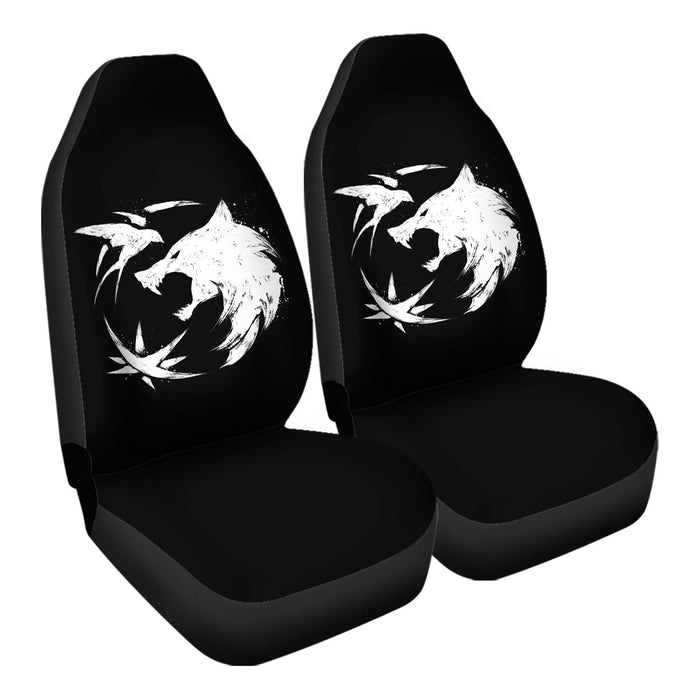 The Witcher Symbol Car Seat Covers - One size