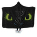 Theneyes Of The Dragon Hooded Blanket - Adult / Premium Sherpa