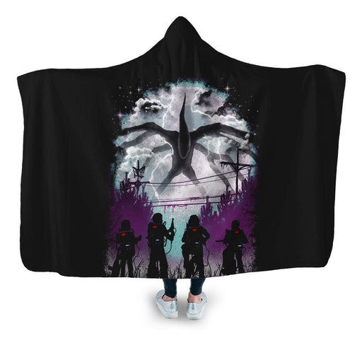 There’s Something Strange Hooded Blanket - Adult / Premium Sherpa
