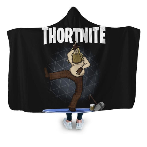 Thortnite Hooded Blanket - Adult / Premium Sherpa