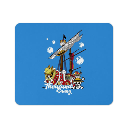 Thousand Sunny Ii Anime Mouse Pad